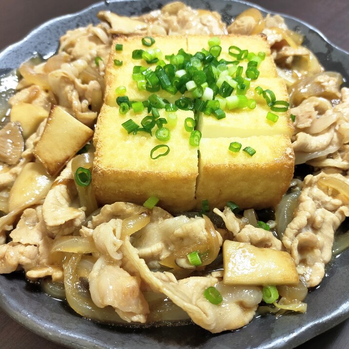 もっちり絹厚揚げ お肉と一緒に レシピ 作り方 By しーちゃんママ 楽天レシピ もっちり絹厚揚げ お肉と一緒に レシピ 作り方 By しーちゃんママ 楽天レシピ